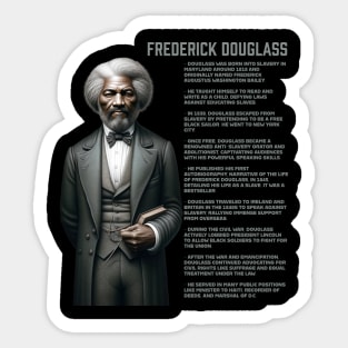 Frederick Douglass - Black History Legend Sticker